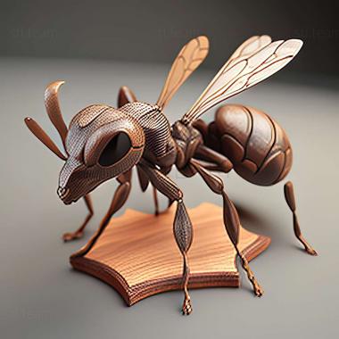 3D модель Camponotus lasiselene (STL)